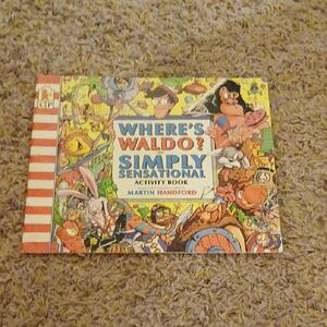 Wheres Waldo Multicolor Kids Activity Puzzle Book